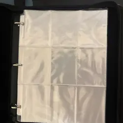 Pokemon Team Rocket Trading Card Binder 9 Page Organizer Secure Zipper Brand New - Image 2