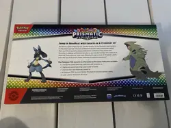 Pokemon TCG Prismatic Evolutions Lucario EX Tyranitar EX Premium Collection NEW - Image 2
