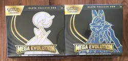 Pokemon Mega Evolution Elite Trainer Box X 2 - Lucario & Gardevoir - New Sealed - Image 1
