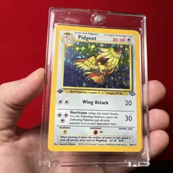 Pidgeot Jungle 1st Edition Holo Rare Pokemon Card 8/64 Vintage Wotc - Image 1