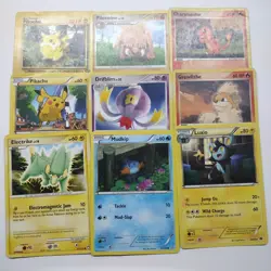 Lot of 9 Pokemon HP/Damaged WOTC & Mid-Era Vintage Lot K - Image 1