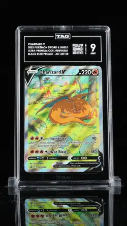 TAG 9 Pokemon SWSH BSP FA/Charizard V Ultra Premium Collection #260 - Image 3