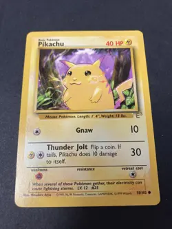 Pikachu - E3 Stamped - 58/102 Base Set - Pokemon TCG - 1999 NM - Image 1