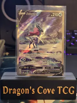 Pokemon TCG - Crown Zenith Galarian Gallery - Suicune V GG38/GG70 - English NM - Image 1