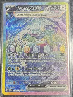 Pokemon TCG - Terapagos ex SIR 170/142 Sv07: Stellar Crown - NM - Image 1
