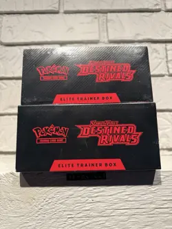 Pokemon Scarlet & Violet: Destined Rivals Elite Trainer Box ETB Lot of 2 Sealed - Image 4