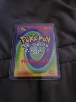 1999 Topps Pokemon Holo Foil Dragonite #149 E12 of 12 Foil NM - Image 4