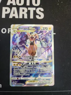 Pokemon TCG Zeraora VSTAR GG43/GG70 Crown Zenith Full Art Ultra Rare Holo - Image 1