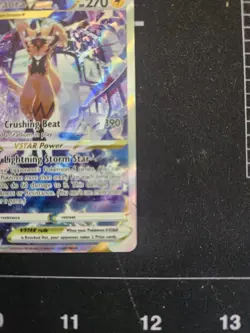 Pokemon TCG Zeraora VSTAR GG43/GG70 Crown Zenith Full Art Ultra Rare Holo - Image 3