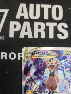 Pokemon TCG Zeraora VSTAR GG43/GG70 Crown Zenith Full Art Ultra Rare Holo - Image 4