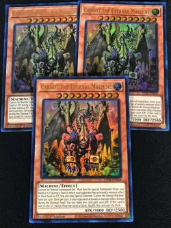 Yugioh Carnot The Eternal Machine PHNI-EN024 1ST Ultra x3 (NM) - Image 1