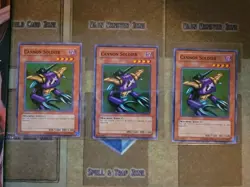 YUGIOH 3X CANNON SOLDIER RP01-EN041 COMMON UNLIMITED ED NM 2020 - Image 1