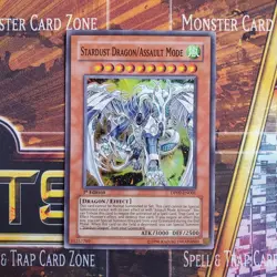 1x Stardust Dragon/Assault Mode - Super Rare - DP09-EN001 - 1st Ed - LP - Image 1