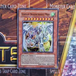 1x Stardust Dragon/Assault Mode - Super Rare - DP09-EN001 - 1st Ed - LP - Image 1