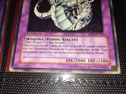 Cyber Twin Dragon (Ultimate Rare 1st Ed VLP Spanish) - Image 3