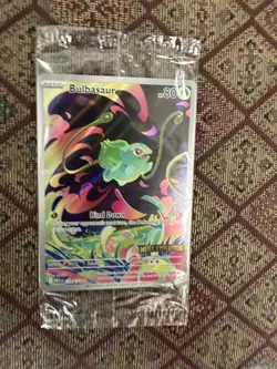 Pokemon Card TCG Bulbasaur Mega Evolutions Promo Card NEW Rare SEALED!! - Image 1