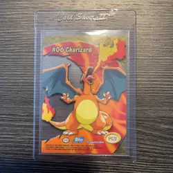 2000 Topps Pokemon TV Animation Series 2 #PC3 Charizard #06 Clear Card - Image 3
