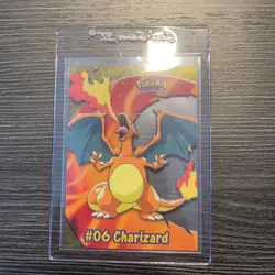2000 Topps Pokemon TV Animation Series 2 #PC3 Charizard #06 Clear Card - Image 4