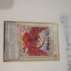 Yugioh Card TCG Black Rose Dragon MGED-EN026 1st Edition Gold Rare Holo NM - Image 2