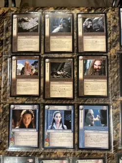 Lord Of The Rings LOTR Realms Of The Elf-Lord 121 cards Base Set Missing 3C34 - Image 2
