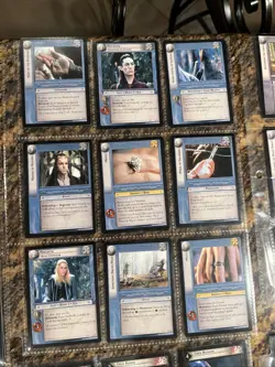 Lord Of The Rings LOTR Realms Of The Elf-Lord 121 cards Base Set Missing 3C34 - Image 3