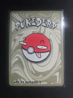 Pokederp Bloominonion 9/25 - Venusaur Pokemon Derpy Fan Art Card - Image 2