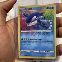 Pokemon 2021 KYOGRE 021/072 Shining Fates Amazing Rare Pokemon TCG NM/MT Card - Image 1