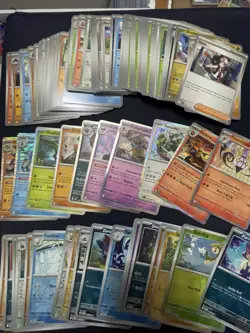 White Flare Bulk 100 Cards Commons Uncommon Holo And Reverse See Description ENG - Image 1