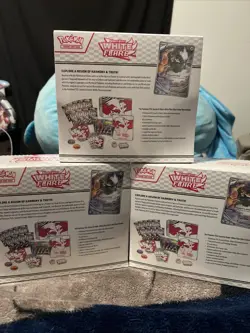 Pokemon TCG Card Scarlet & Violet 10.5 WHITE FLARE Elite Trainer Box LOT OF 3 - Image 2
