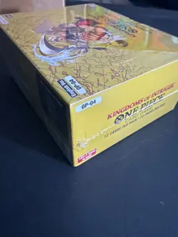 ONE PIECE TCG CCG CARD GAME: KINGDOMS OF INTRIGUE BOOSTER BOX OP04 - Sealed - Image 5