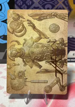 Foundry Inspector Art Card (G (59) The Brothers' War ABRO (GOLD STAMP) NM+ (MTG) - Image 1