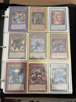 Yu-Gi-Oh 80 CARD Album Folder Near Mint to Light Play Condition Joblot Bundle - Image 1
