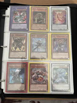 Yu-Gi-Oh 80 CARD Album Folder Near Mint to Light Play Condition Joblot Bundle - Image 2