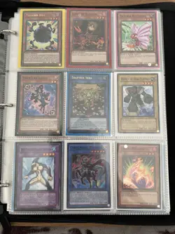 Yu-Gi-Oh 80 CARD Album Folder Near Mint to Light Play Condition Joblot Bundle - Image 3