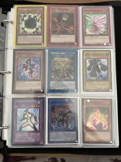 Yu-Gi-Oh 80 CARD Album Folder Near Mint to Light Play Condition Joblot Bundle - Image 4