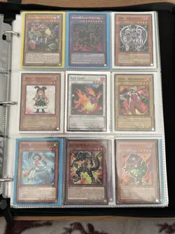 Yu-Gi-Oh 80 CARD Album Folder Near Mint to Light Play Condition Joblot Bundle - Image 5