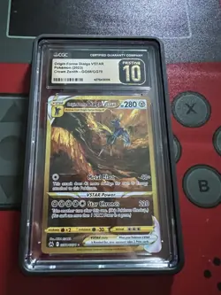 Pokemon ARCEUS GIRATINA PALKIA AND DIALGA SECRET V STAR GOLD CARDS COLLECTION - Image 1