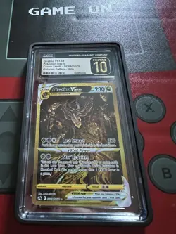 Pokemon ARCEUS GIRATINA PALKIA AND DIALGA SECRET V STAR GOLD CARDS COLLECTION - Image 4