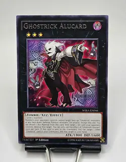 Ghostrick Alucard WIRA-EN046 Wing Raiders (Rare) 1st Edition Yu-Gi-Oh! Card - Image 1