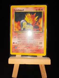 CYNDAQUIL - 56/111 Neo Genesis LP/MP - Regular Common - Pokemon TCG Card - Image 4
