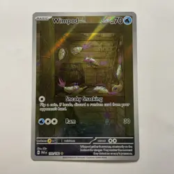 Pokemon Wimpod 191/182 Paradox Rift Illustration Rare Holo TCG Card - Image 1