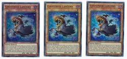 Yu-Gi-Oh! Cards Ghostrick Lantern GFP2-EN064 Ultra Rare 1st Edition x3 Playset - Image 1