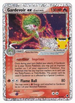 Gardevoir EX 93/101 Pokemon Celebrations 25th Anniversary Pokemon TCG Card NM - Image 1