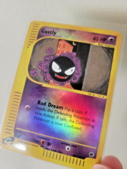 3 Pokemon Card Lot - 2002 E-READER HOLOS!! Switch(92), Gastly(109), Chansey(72) - Image 3
