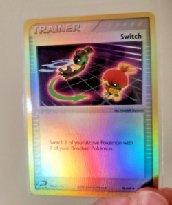 3 Pokemon Card Lot - 2002 E-READER HOLOS!! Switch(92), Gastly(109), Chansey(72) - Image 4