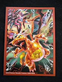 Zeraora VMAX - GG42/GG70 Crown Zenith Pokemon Card in Charizard Tera Sleeve - Image 3