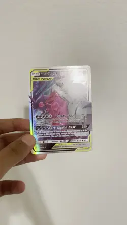 Mega Sableye & Tyranitar GX (126/236) Unified Minds Tag Team Holo Pokemon Card! - Image 2