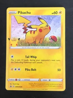 Pikachu SWSH039 SWSH: Sword & Shield Promo Cards Holo - Image 1