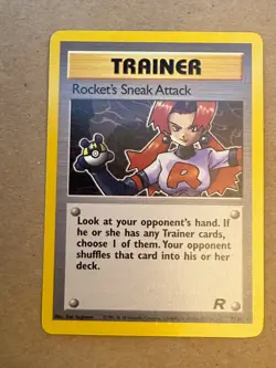 Rocket's Sneak Attack 72/82 Team Rocket Regular Pokemon card Near Mint / NM - Image 1