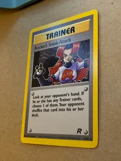 Rocket's Sneak Attack 72/82 Team Rocket Regular Pokemon card Near Mint / NM - Image 3